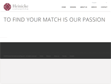 Tablet Screenshot of heinicke-consulting.com